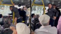 VIDEO: Polis golpean a chofer de microbús; ya son investigados por 'manchados'