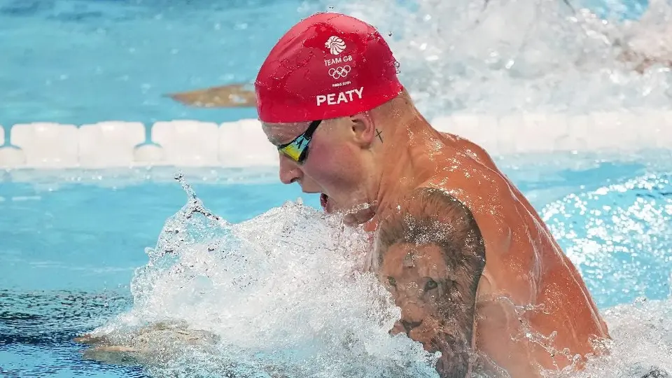 París 2024: Adam Peaty da positivo por Covid tras ganar plata en 100 metros braza