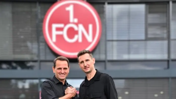 ¡Bombazo! Miroslav Klose se convierte en nuevo entrenador de Nuremberg