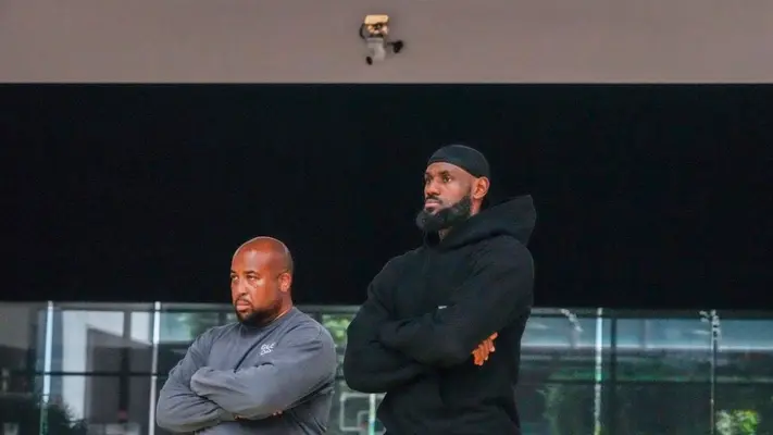 LeBron James está de regreso con la Selección de Estados Unidos después de 12 años