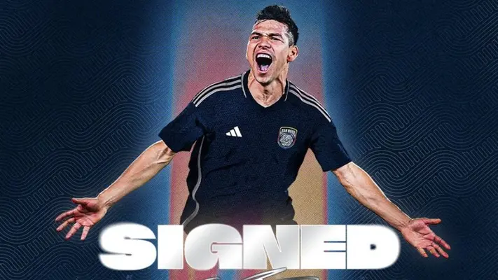 ¡Oficial! Hirving 'Chucky' Lozano es nuevo jugador de San Diego FC
