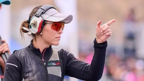 Gabriela Rodríguez termina cuarta y mantiene esperanzas de medalla en Skeet femenino