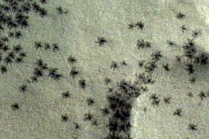 ¿Qué son las “arañas gigantes de Marte" vistas por la ESA?