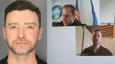 Le quitan licencia de conducir a Justin Timberlake por manejar en estado de ebriedad