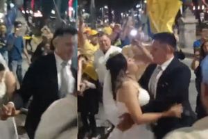 ¿Y la luna de miel? Matrimonio se va al Ángel de la Independencia a celebrar el bicampeonato