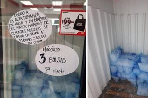 ¡Qué calor! Tiendas ‘Oxxo’ limitan venta de bolsas de hielo por golpes de calor en la CDMX