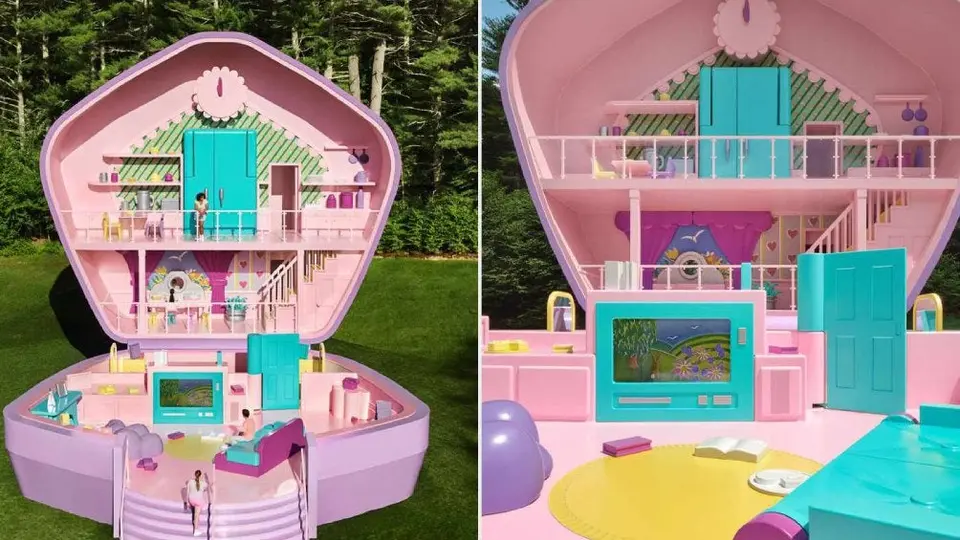 Airbnb hace realidad la casa de Polly Pocket ¡Puedes alquilarla en su aplicación!
