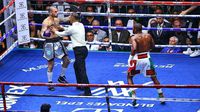 Floyd Mayweather y John Gotti protagonizaron combate de pocas emociones