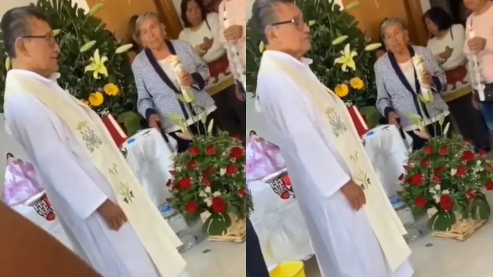 Párroco en plena misa llama a votar por Xóchitl Gálvez en Puebla