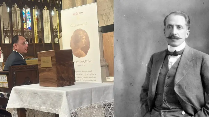 Volverán restos de Clara Krause, esposa del general Felipe Ángeles, a México