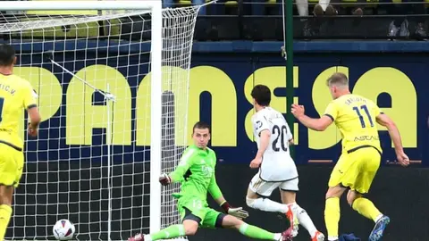 ¡Adiós récord de puntos! Real Madrid empata ante Villarreal en mala tarde para Lunin