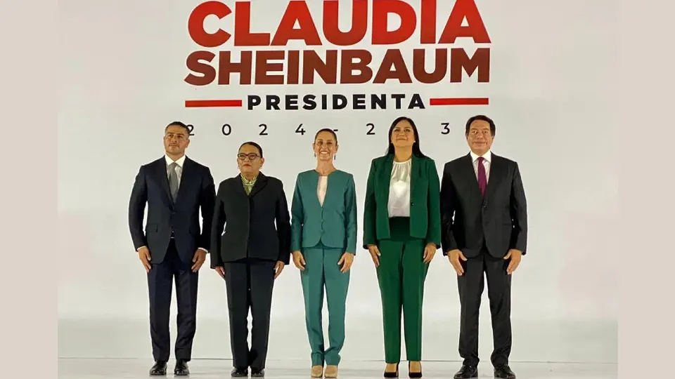 Claudia Sheinbaum presenta tercera parte de su gabinete; aparece Omar García Harfuch