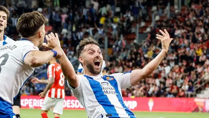 ¡Cerca del ascenso! Espanyol vence al Sporting Gijón y pone un pie en primera