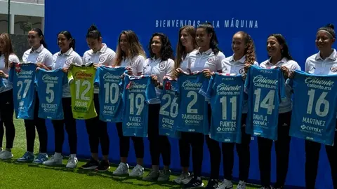 Cruz Azul Femenil presenta a sus 12 jugadoras nuevas de cara al Apertura 2024