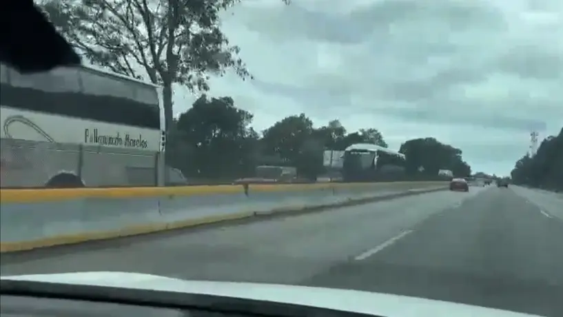 ¡Toma precauciones! Hay cierre parcial en la autopista México-Cuernavaca