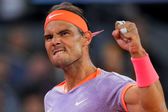 Rafa Nadal pregunta por el resultado del Real Madrid a la mitad de su juego en el Mutua Open