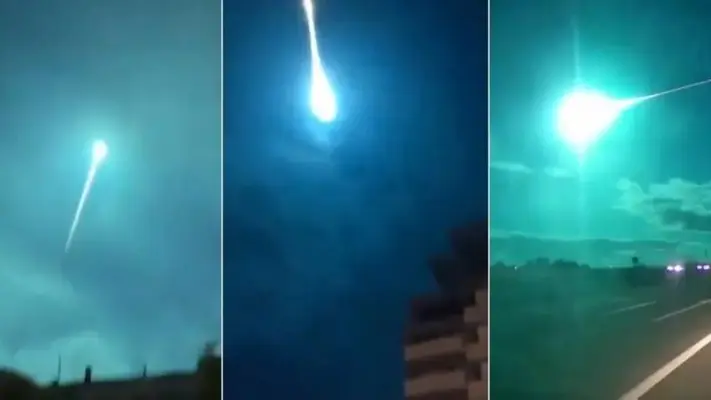 ¡Espectacular! Un meteorito ilumina el cielo de España y Portugal