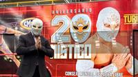 Turibus y CMLL develan imagen de Místico por su 20 Aniversario