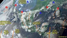 Clima en México este 15 de julio: Se prevén fuertes lluvias por onda tropical 10