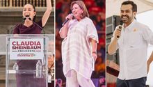 Las candidatas y el candidato cierran sus campañas con la confianza de ganar la presidencia