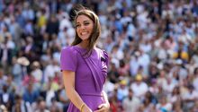 Kate Middleton, princesa de Gales, reaparece en público en la Final de Wimbledon
