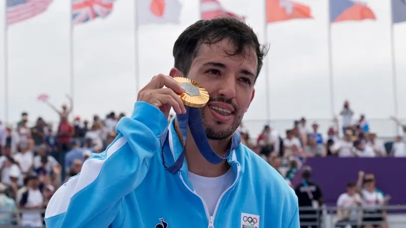 José Torres Gil, de Argentina, consigue la primera medalla para su país en París 2024