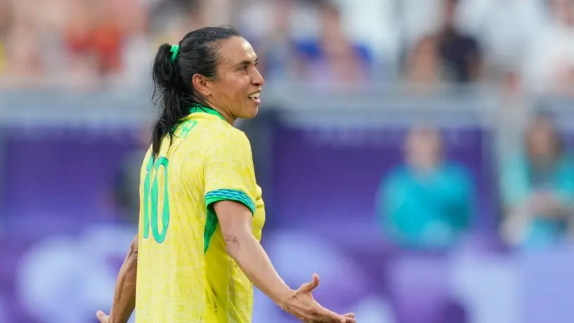 Brasil apela la suspensión de Marta para las Semifinales de futbol femenil en París 2024
