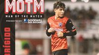 Juan Brigido marcó gol en su debut con el San Antonio FC