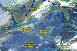 Clima en México: frente frío 48 causará lluvias y vientos en varios estados durante el fin de semana