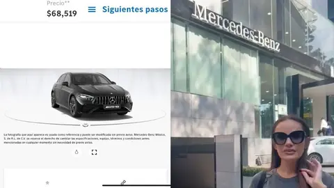 ¿Llamado a Profeco? Mujer pide a Mercedes Benz respetar precio de 68 mil pesos de auto de lujo