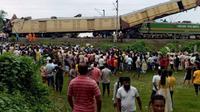 Choque de trenes en la India deja 8 muertos y al menos 50 heridos