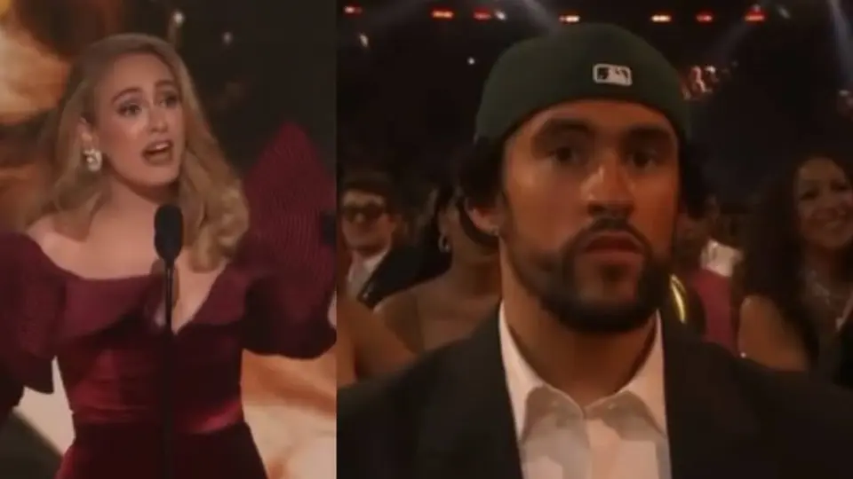 Adele declara que ama a Bad Bunny en un show y pone fin a rumores de rivalidad