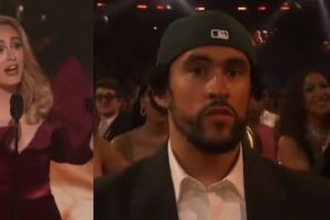 Adele declara que ama a Bad Bunny en un show y pone fin a rumores de rivalidad