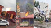 VIDEO: Registran explosión en fábrica de José Cuervo en Tequila, Jalisco