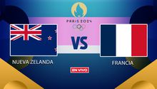 Nueva Zelanda vs Francia EN VIVO Juegos Olímpicos París 2024 Jornada 3