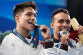¡Son de Plata en Clavados! Osmar Olvera y Juan Celaya ganan la tercera medalla para México