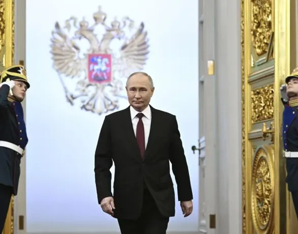Vladimir Putin toma juramento por el quinto mandato presidencial en Rusia