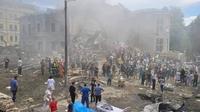 Rusia lanzó un ataque contra un hospital pediátrico en Kiev; más de 20 muertos