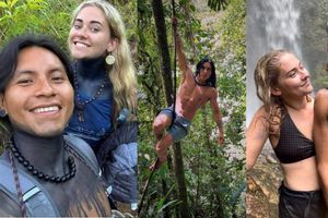 ¡Como en Tarzán! Joven australiana deja todo por irse a vivir con su novio ecuatoriano en las amazonas