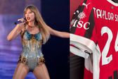 ¡Nuevo fichaje! AC Milan le da la bievenida a Taylor Swift por The Eras Tour