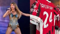 ¡Nuevo fichaje! AC Milan le da la bievenida a Taylor Swift por The Eras Tour
