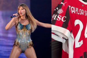 ¡Nuevo fichaje! AC Milan le da la bievenida a Taylor Swift por The Eras Tour