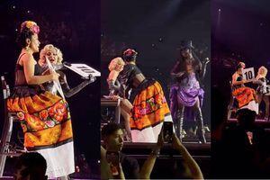 Salma Hayek tuvo un buen motivo para aparecer como ‘Frida’ en el show de Madonna en México