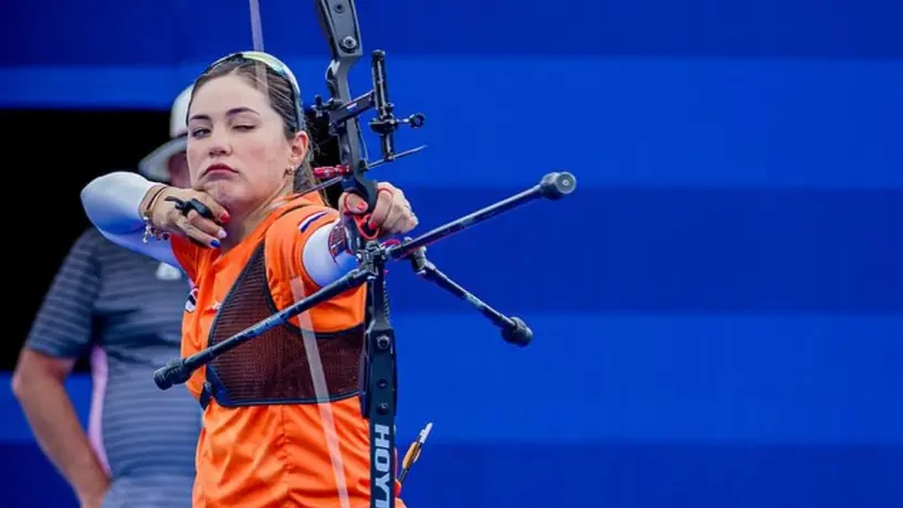 Gabriela Bayardo, la mexicana que representó a Países Bajos en París 2024 en Tiro con Arco