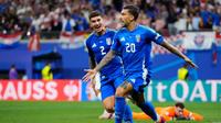 De la mano de Zaccagni, Italia se clasifica Octavos y casi elimina a Croacia de la Euro