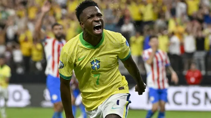 ¡Apareció la sambinha! Brasil luce con Vini y golea a Paraguay en la Copa América