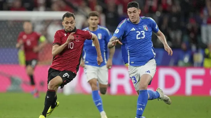 Euro 2024: Italia se lleva la victoria a pesar del gol tempranero de Albania