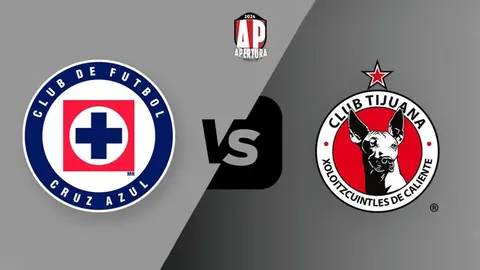 Cruz Azul vs Tijuana: ¿Dónde y cuándo ver el partido de la Jornada 3 de la Liga MX?