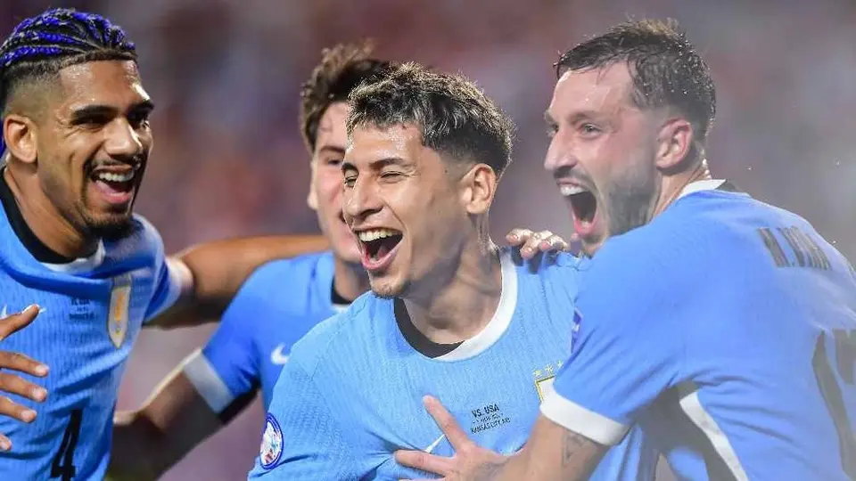 ¡Eliminan a los locales! Uruguay vence a Estados Unidos y los deja fuera de la Copa América