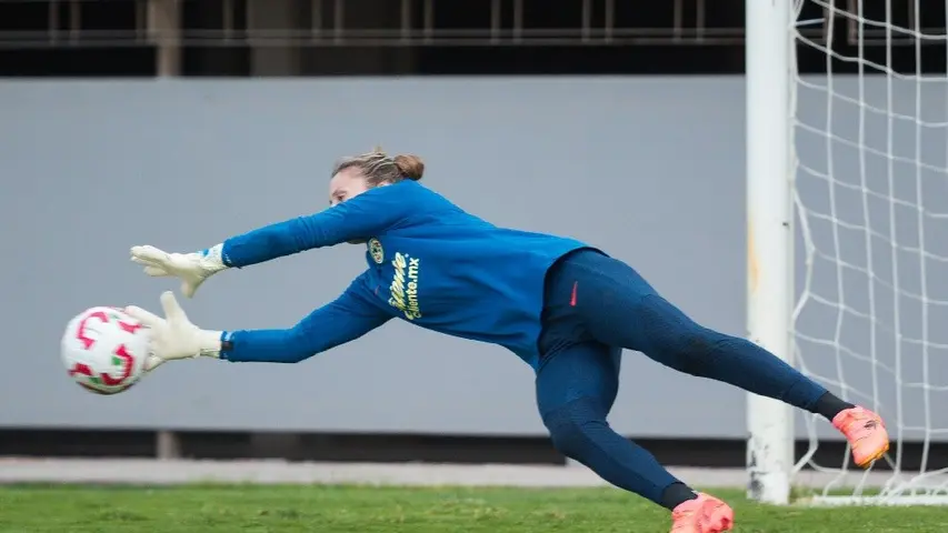 Sandra Paños con el América | X:@sandra_panos1